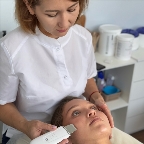 картинка услуги Массаж лица +УЗ-чистка лица