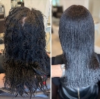 картинка услуги Комплекс «объем+антизавивка» Убираем старую биозавивку+прикорневой объем
