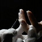 картинка услуги маникюр с покрытием(укрепление входит в стоимость)💅🏻